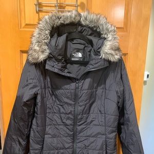 The North Face Women’s Parka with Fur Hood - Size L